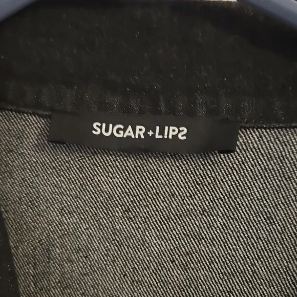 Denim moto jacket - Picture 5 of 7